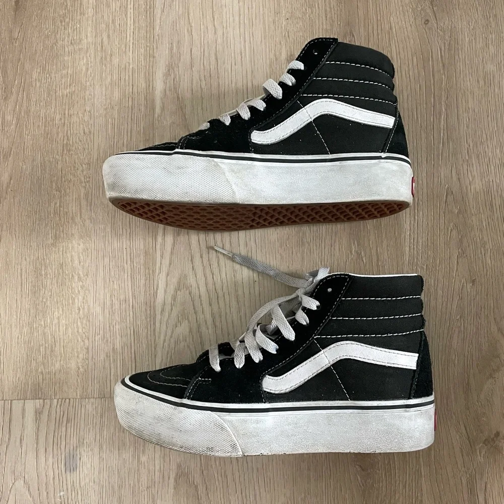 Platform vans sk8 hi high top vans - Picture 5 of 6